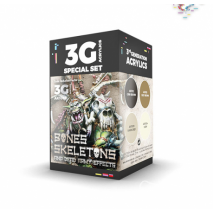 Bones & Skeleton Wargame Color Set AK 3GEN