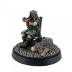 Mysterious Stranger & Hound Figurine Reaper