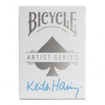 Bicycle Keith Haring Artist Series Bleu