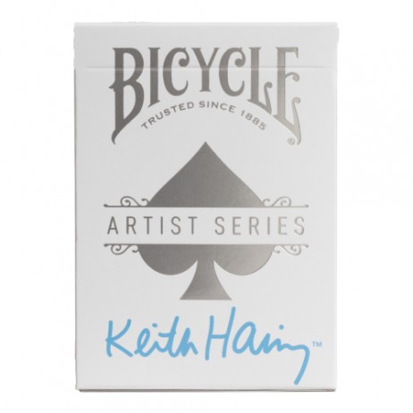 Bicycle Keith Haring Artist Series Bleu