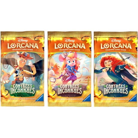 Booster Lorcana Contrées Inconnues S12