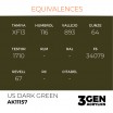 Peinture AK - US Dark Green