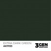 Peinture AK - Extra Dark Green 