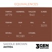 Peinture AK - SADDLE BROWN