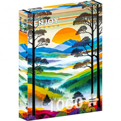 Puzzle 1000p Hilltops Breeze