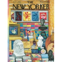 Puzzle 1000pcs New Yorker Art Shop