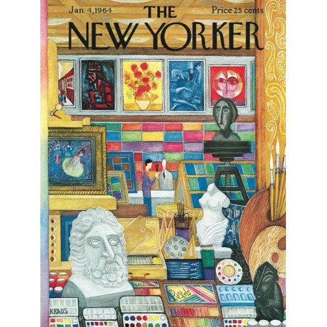 Puzzle 1000pcs New Yorker Art Shop
