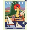 Puzzle 1000pcs Sunset Toy Boats