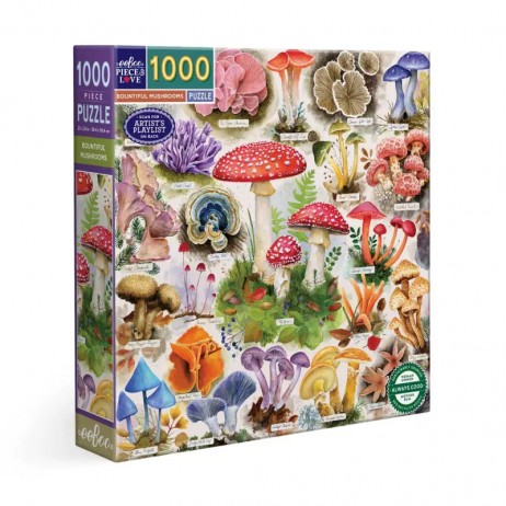 Puzzle 1000 p Bountiful Mushrooms