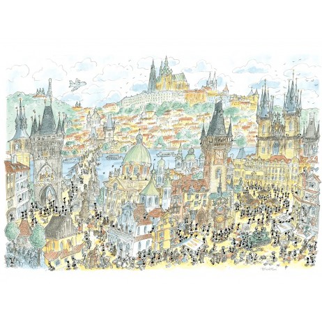 Puzzle 1080p Praga