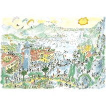 Puzzle 1080p Lago Di Garda (Lac de Garde)