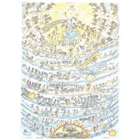 Puzzle 1080p Divina commedia Paradiso