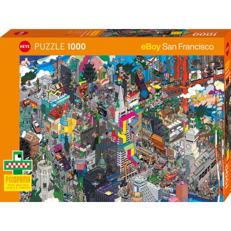 Puzzle 1000p Pixorama San Francisco