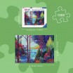 Puzzle 1000 p Forêt Indigo 