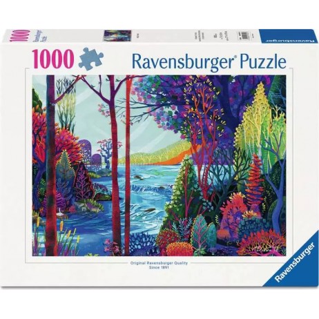 Puzzle 1000 p Forêt Indigo 