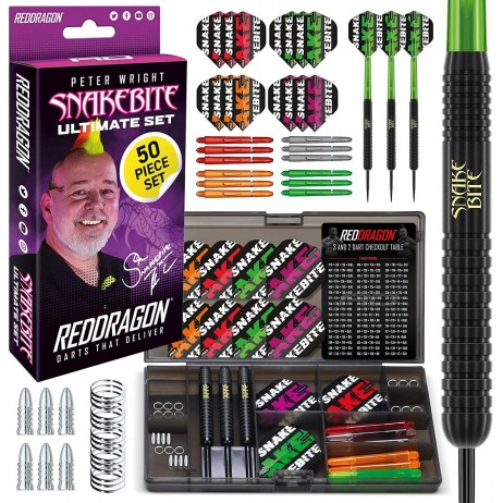 Set Accessoires Peter Wright Dart Snakebike