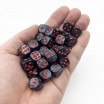 Kit de 36 dès 6 Noir/Rouge