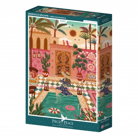 Puzzle 1000p Escapade Marocaine