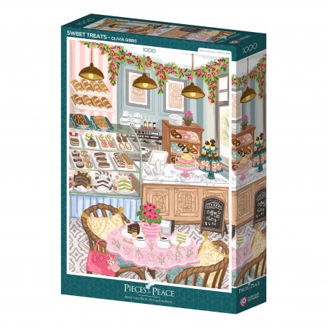 Puzzle 1000p Gourmandises Sucrées