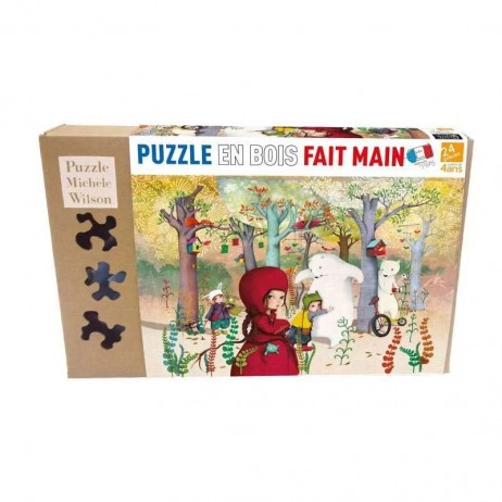 Puzzle rencontre en foret