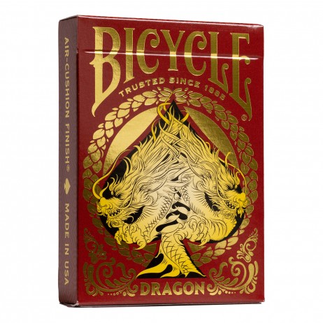 Bicycle Dragon Rouge 54 Cartes