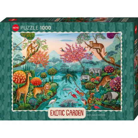 Puzzle 1000 p Exotic Garden Lagoon Paradise Heye