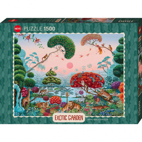 Puzzle 1500 p Exotic Garden Jungle Heye