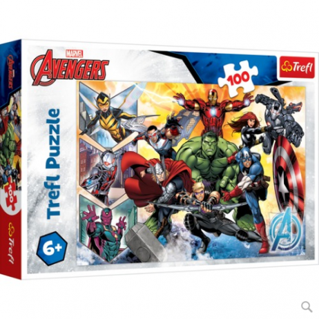 Puzzle 100 p Avengers Le pouvoir