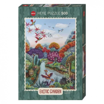 Puzzle 500 p Exotic Garden Plant Paradise Heye