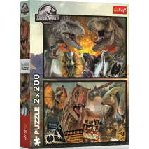 Puzzle 2x 200 p Jurassic World