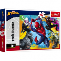 Puzzle 30 p Spiderman Couleurs