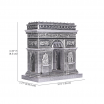 Arc de triomple Argent à monter 4/7