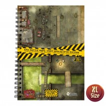 Livre Plateau de Jeu A3 Post Apocalytique