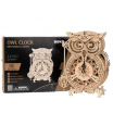 Maquette Bois Owl Clock