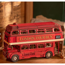 Maquette bois London Tour Bus