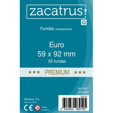 Zacatrus euro Premium 59X92 mm
