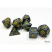 Set de 7 dés Granite Urban Gris Jaune