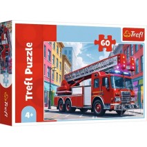 Puzzle 60P Camion de Pompiers
