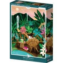 Puzzle 1000pcs Parenthèse Tropical