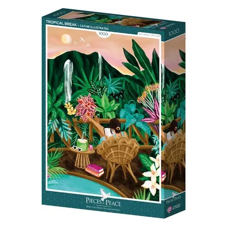 Puzzle 1000pcs Parenthèse Tropical