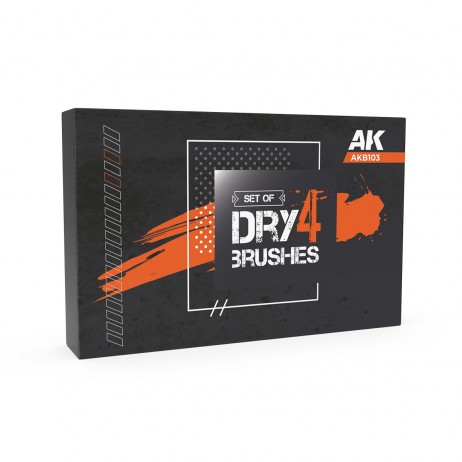 AK Dry Brush Set