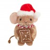 Peluche Petite Souris pain d'épices 11cm