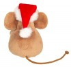 Peluche souris de Noel cadeau 11cm