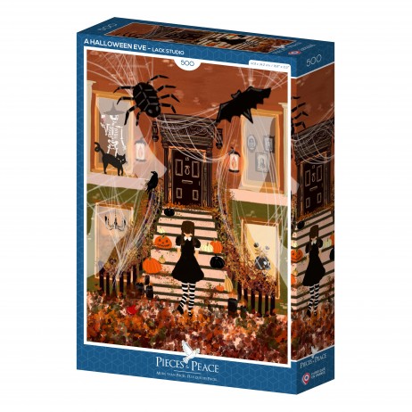 Puzzle 500pcs Une veille d'halloween