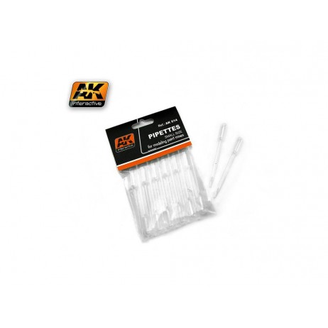 AK - SMALL PIPETTES 12 UNITS