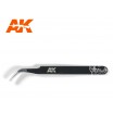 AK - PRECISION CURVED TWEEZERS