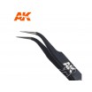 AK - PRECISION CURVED TWEEZERS