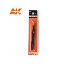AK - PRECISION CURVED TWEEZERS