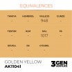 AK - Peinture GOLDEN YELLOW - STANDARD