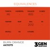 AK - Peinture BURN ORANGE STANDARD